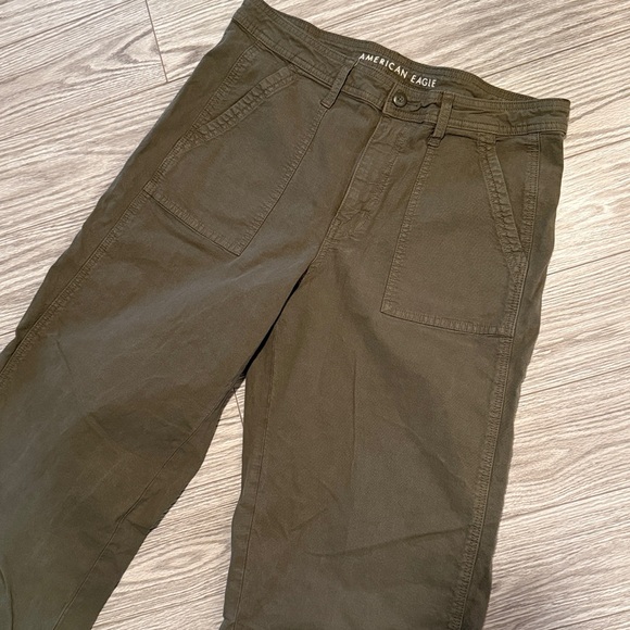 American Eagle Stretch High Waisted Utility Stovepipe Pants - Picture 3 of 12